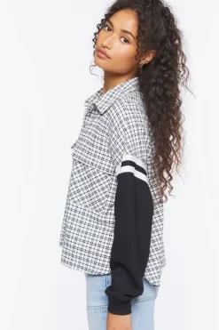 Reworked Plaid Combo Flannel Shirt