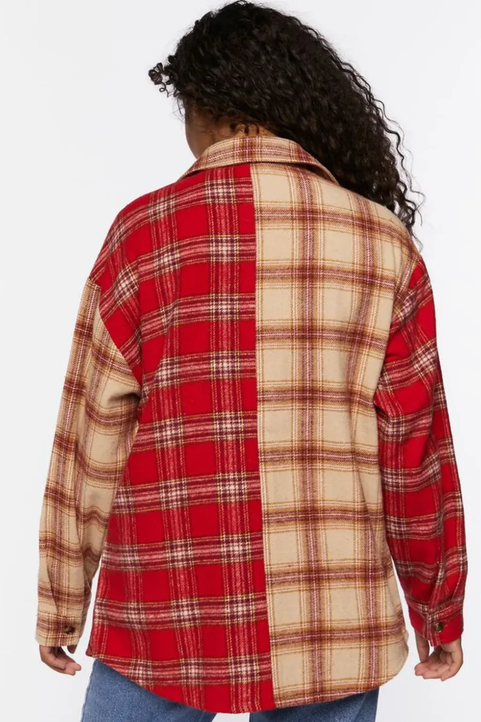 Reworked Plaid Flannel Shirt
