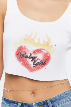 Rhinestone Babygirl Belly Chain