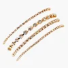 Rhinestone Bracelet Set