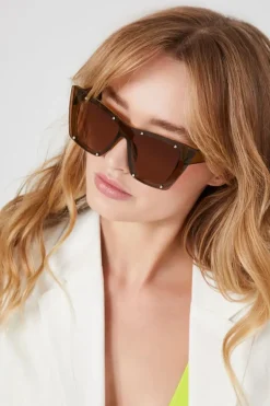 Rhinestone Cat-Eye Sunglasses