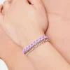 Rhinestone Chain Bracelet Set