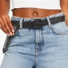 Rhinestone Chainmail Hip Belt