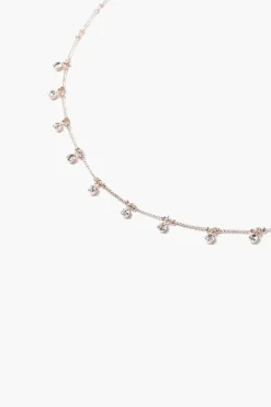 Rhinestone Charm Necklace