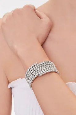 Rhinestone Cuff Bracelet