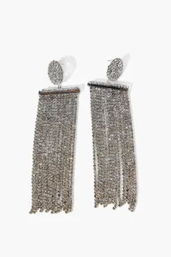 Rhinestone Duster Earrings