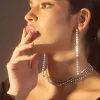 Rhinestone Duster Earrings