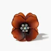Rhinestone Flower Claw Hair Clip