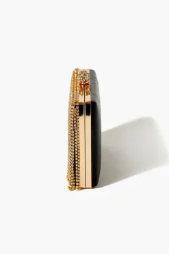 Rhinestone Fringe Clutch Bag