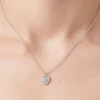 Rhinestone Heart Necklace