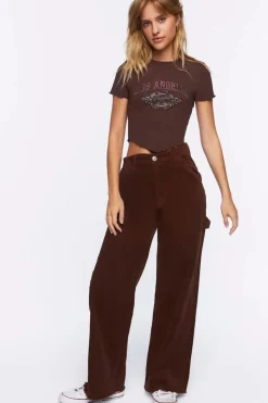 Rhinestone Los Angeles Graphic Baby Tee