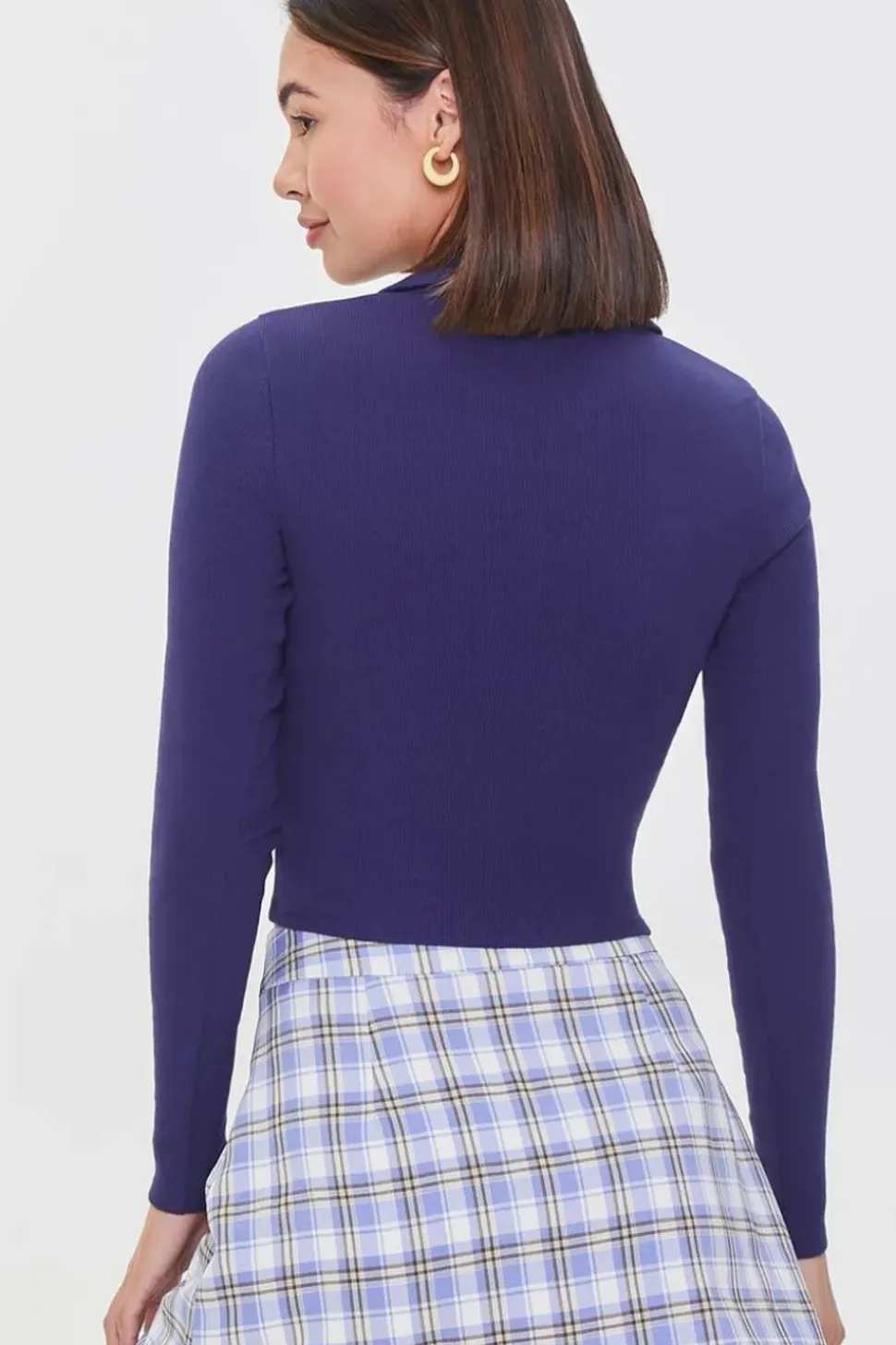 Ribbed Beverly Hills Graphic Top
