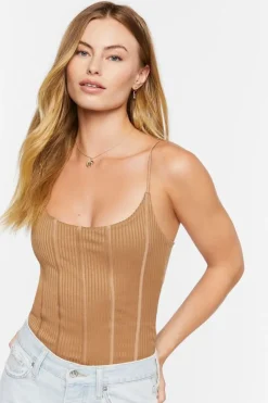 Ribbed Cami Bodysuit