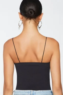 Ribbed Cami Bodysuit