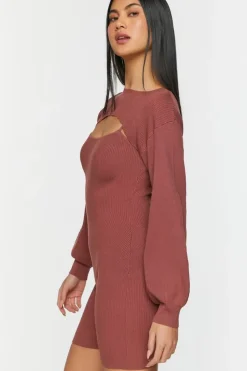 Ribbed Cami Romper & Bolero Set