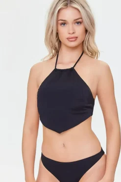 Ribbed Cheeky Bikini Bottoms