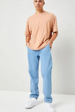 Ribbed Crew Neck Tee