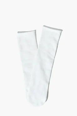 Ribbed Crew Socks