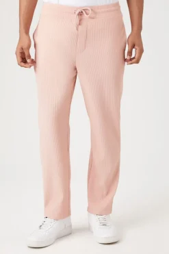 Ribbed Drawstring Pants