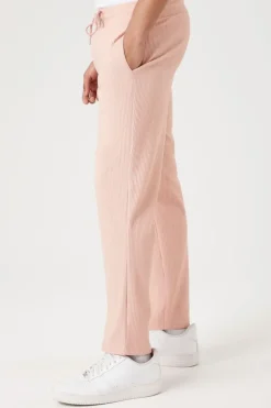 Ribbed Drawstring Pants