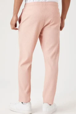 Ribbed Drawstring Pants