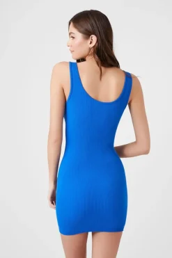 Ribbed Knit Bodycon Mini Dress