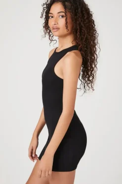 Ribbed Knit Bodycon Tank Dress