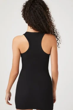 Ribbed Knit Bodycon Tank Dress