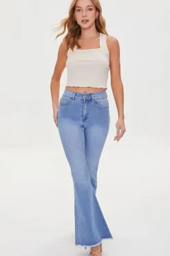 Ribbed Knit Crop Top