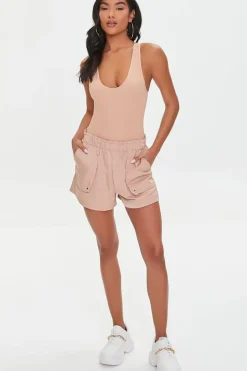 Ribbed Knit Tank Bodysuit