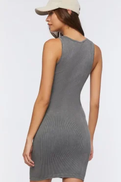 Ribbed Mini Tank Dress