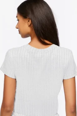Ribbed Pocket Lounge Tee