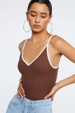 Ribbed Ringer Bodysuit