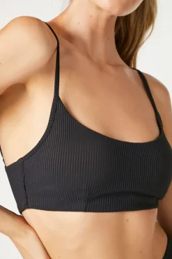 Ribbed Scoop Sports Bra