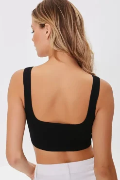 Ribbed Seamless Bralette