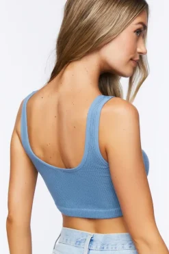 Ribbed Seamless Bralette