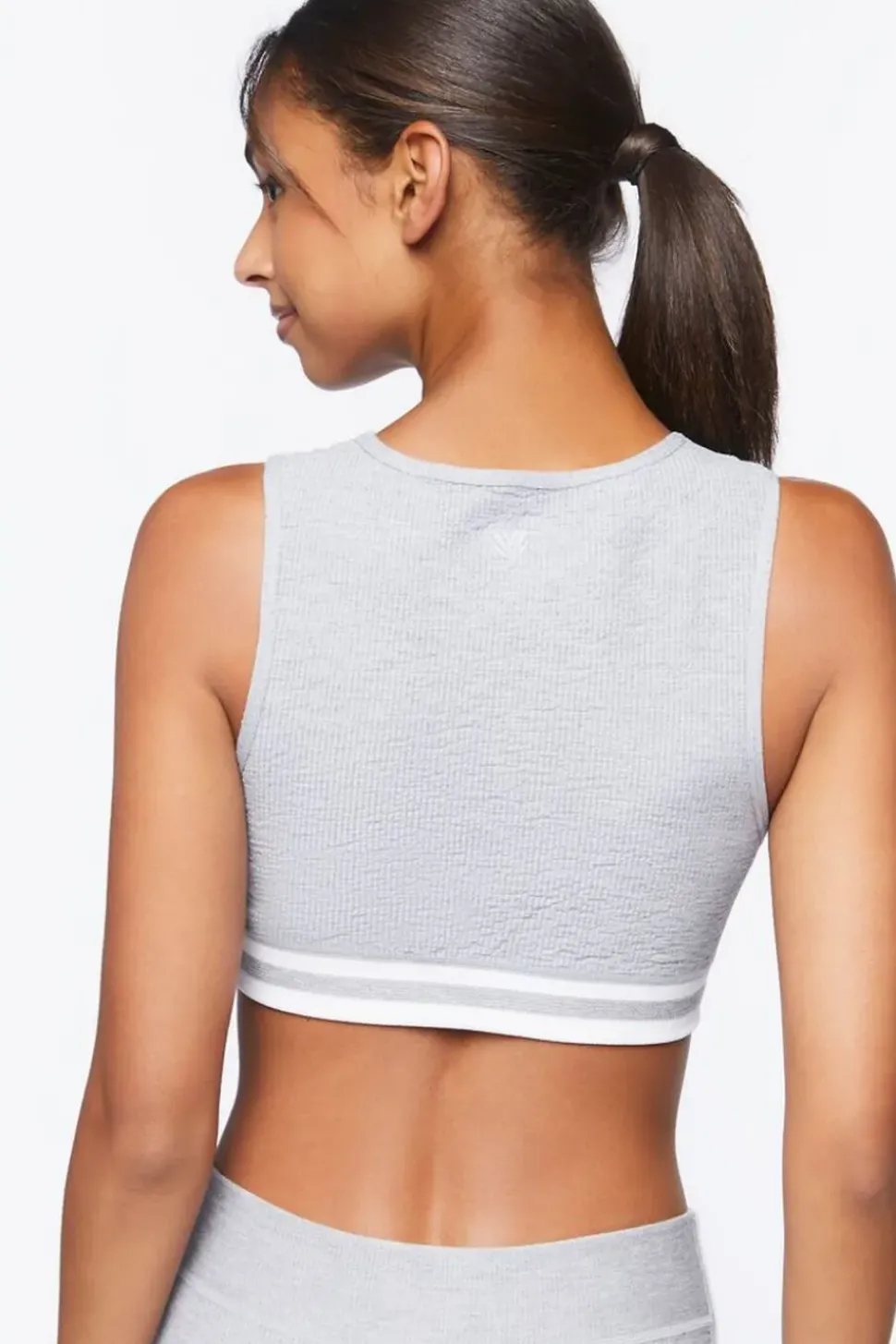 Ribbed Seamless Sports Bra