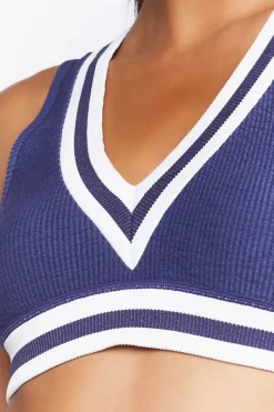 Ribbed Seamless Sports Bra