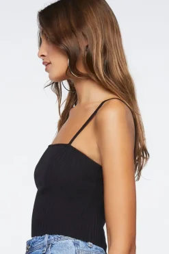 Ribbed Sweater-Knit Cami