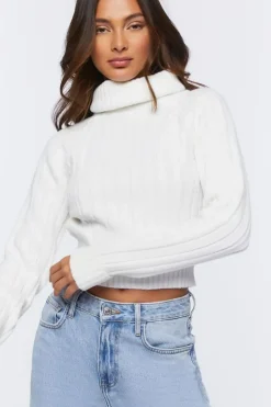Ribbed Turtleneck Sweater