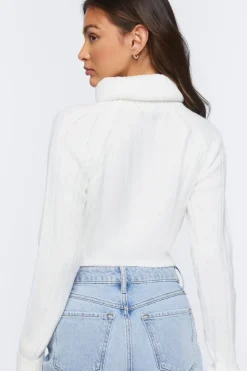 Ribbed Turtleneck Sweater