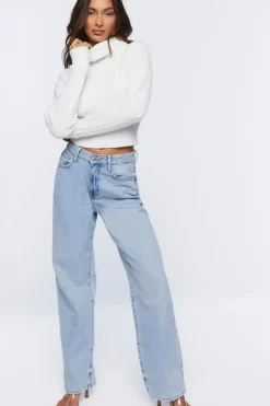 Ribbed Turtleneck Sweater