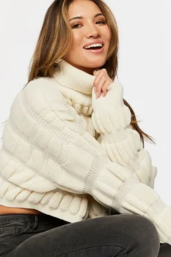 Ribbed Turtleneck Sweater