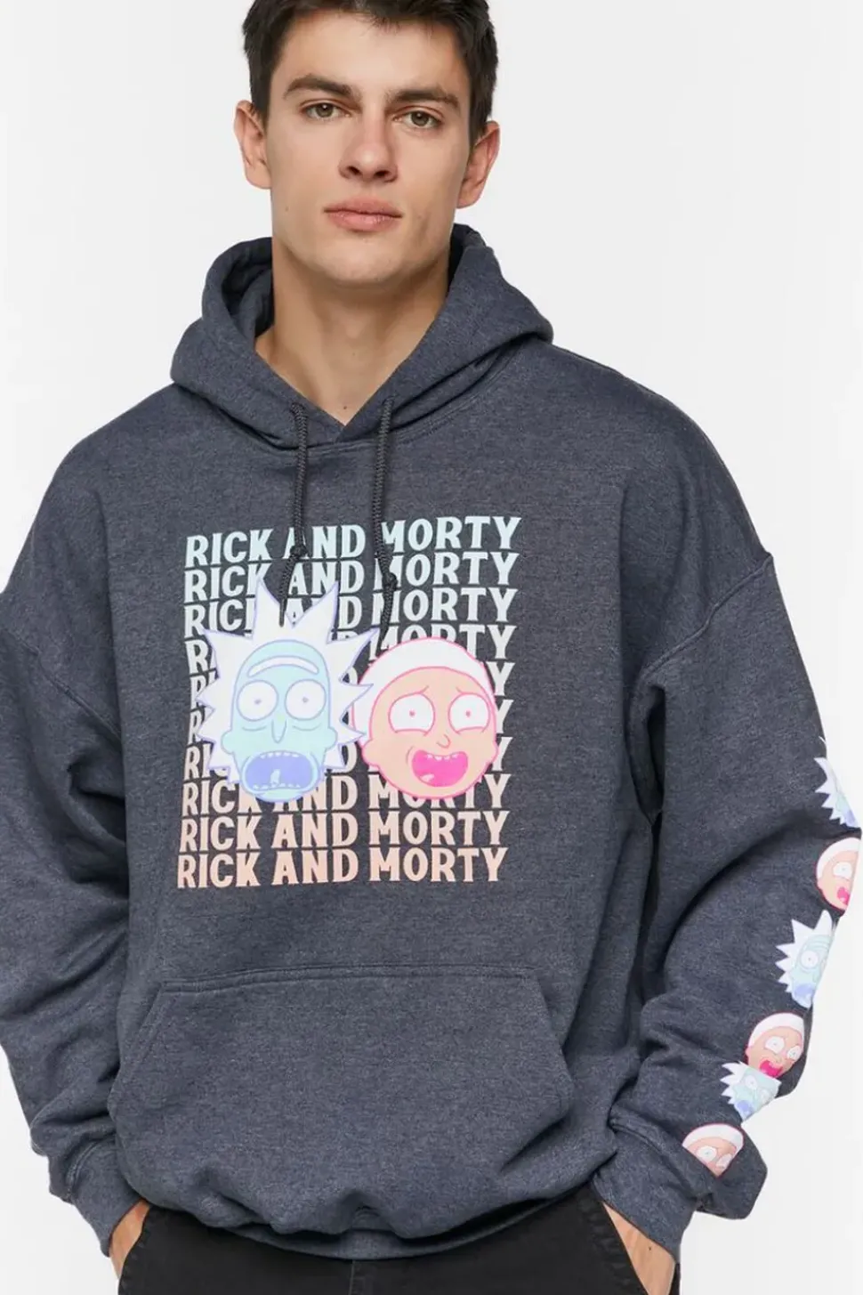 Rick & Morty Graphic Hoodie