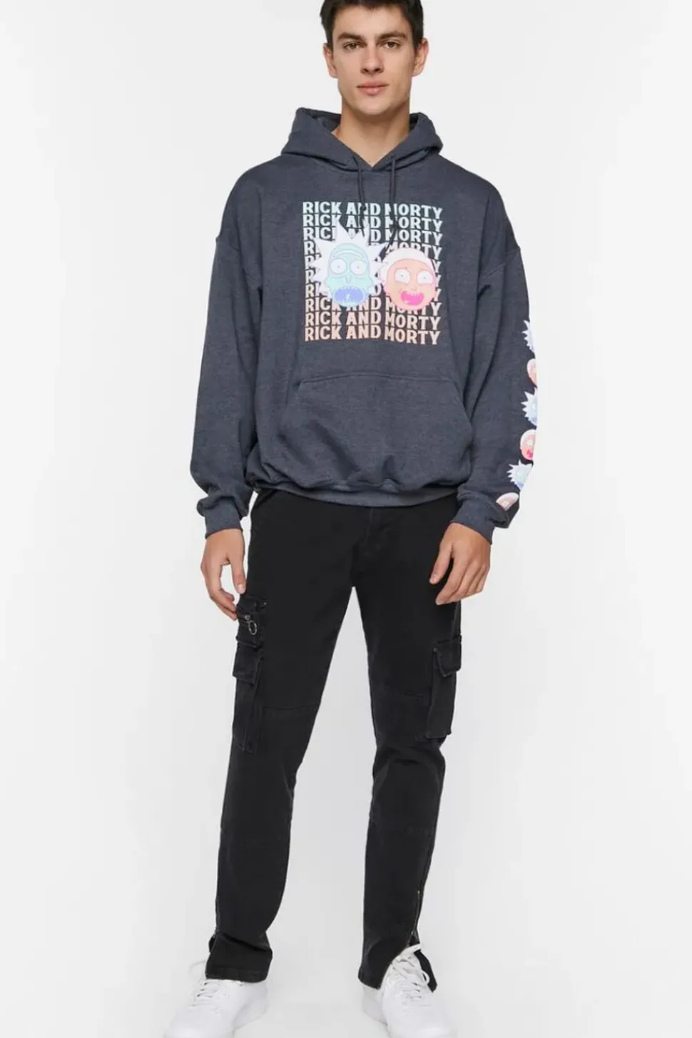 Rick & Morty Graphic Hoodie