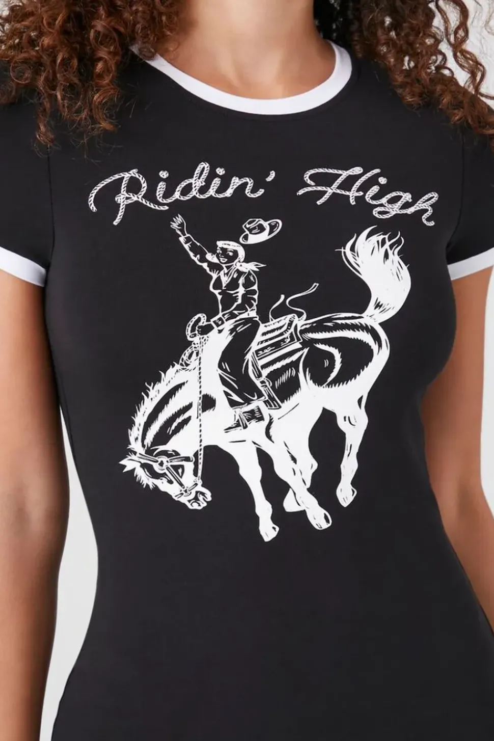 Ridin High Graphic Mini Dress