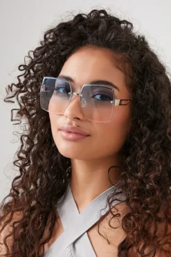 Rimless Square Sunglasses