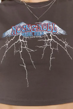 Rock & Roll Graphic Muscle Tee