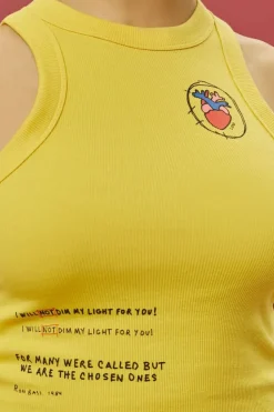 Ron Bass Cropped Tank Top