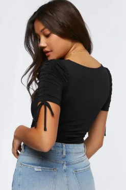 Ruched Bodysuit